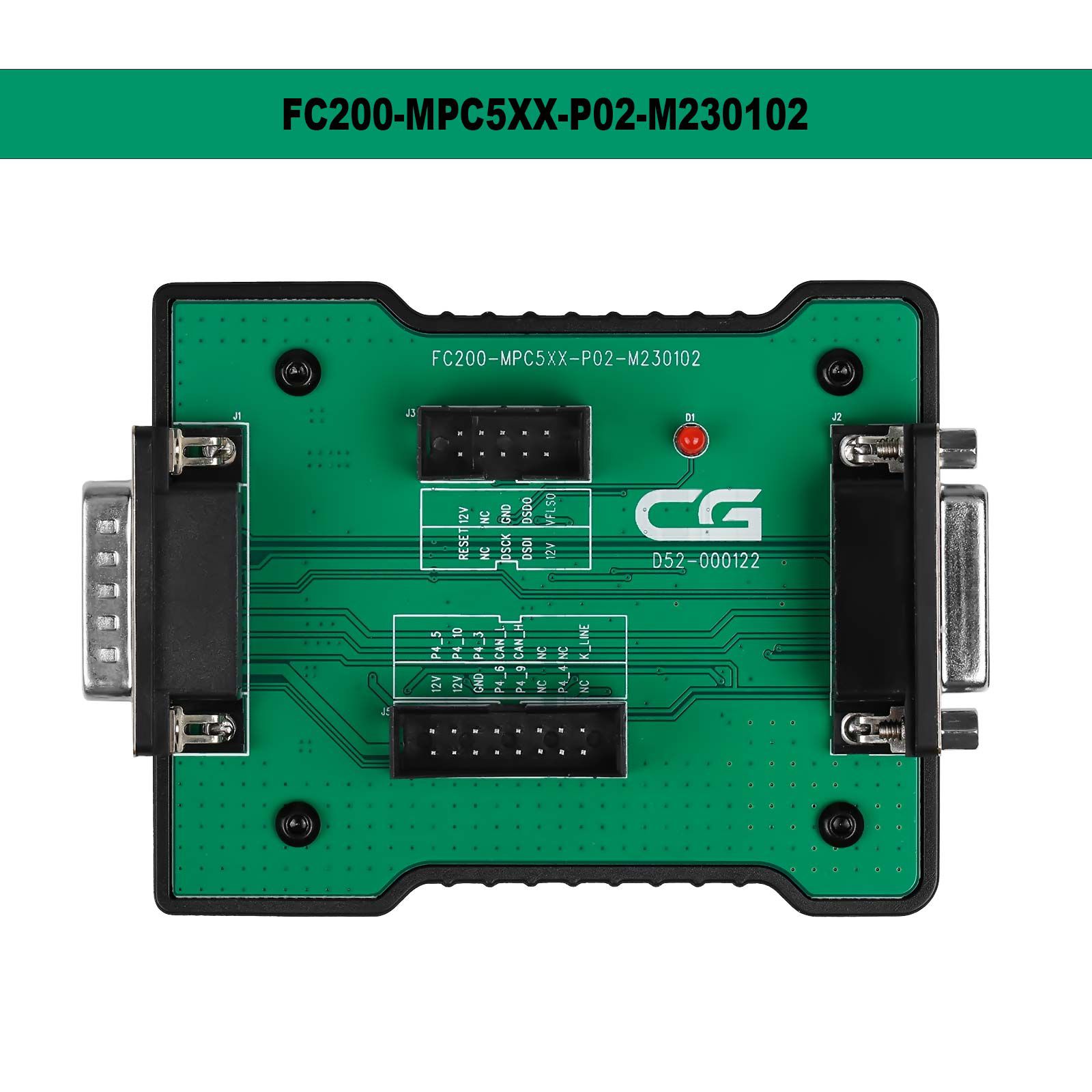 CG FC200 ECU Programmer Version complète avec nouveaux adaptateurs Set 6HP & 8HP / MSV90 / N55 / N20 / B48 / B58 et adaptateur MPC5XX pour EDC16 / ME9.0