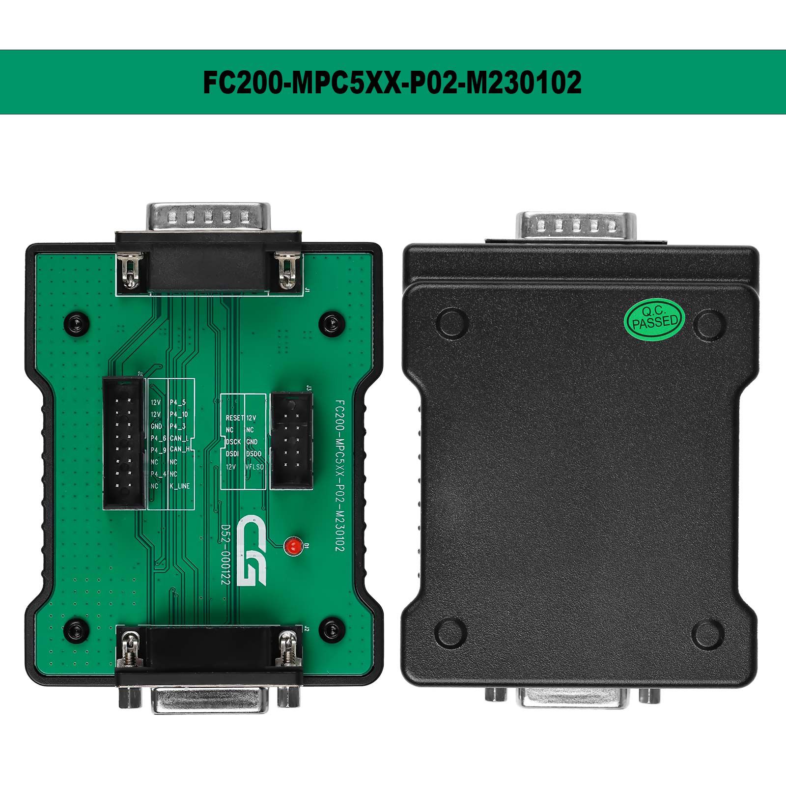 CG FC200 ECU Programmer Version complète avec nouveaux adaptateurs Set 6HP & 8HP / MSV90 / N55 / N20 / B48 / B58 et adaptateur MPC5XX pour EDC16 / ME9.0