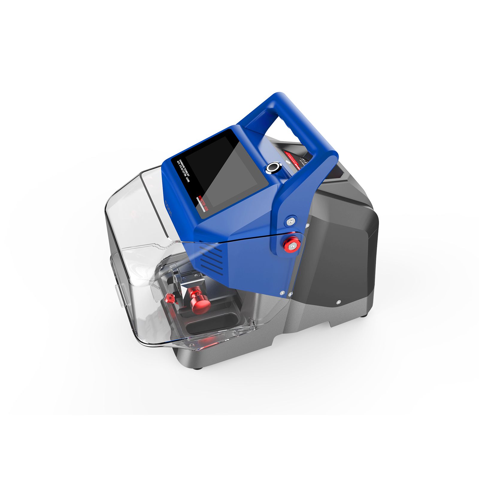 CGDI MONSTER G08 Machine de coupe de clé avec pince T5 Batterie intégrée, Bluetooth et WiFi, base de données de clés de véhicule prend en charge une coupe rapide et stable