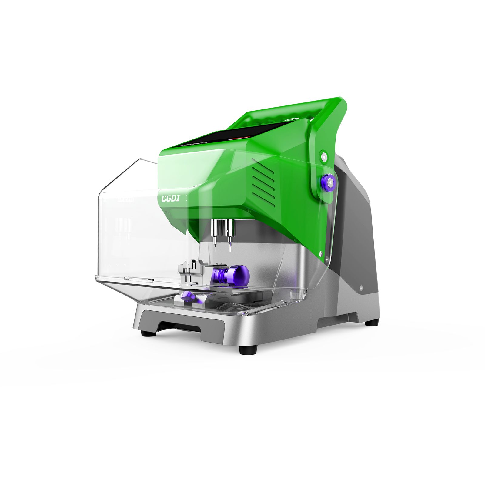 CGDI MONSTER G08 Machine de coupe de clé avec pince T5 Batterie intégrée, Bluetooth et WiFi, base de données de clés de véhicule prend en charge une coupe rapide et stable
