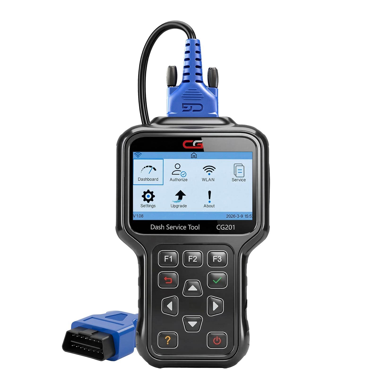 Programmateur CGDI CG201 2026 – Correction de kilométrage pour Toyota, Audi, VW, Chevrolet, Ford via OBD avec mise à jour en ligne gratuite à vie