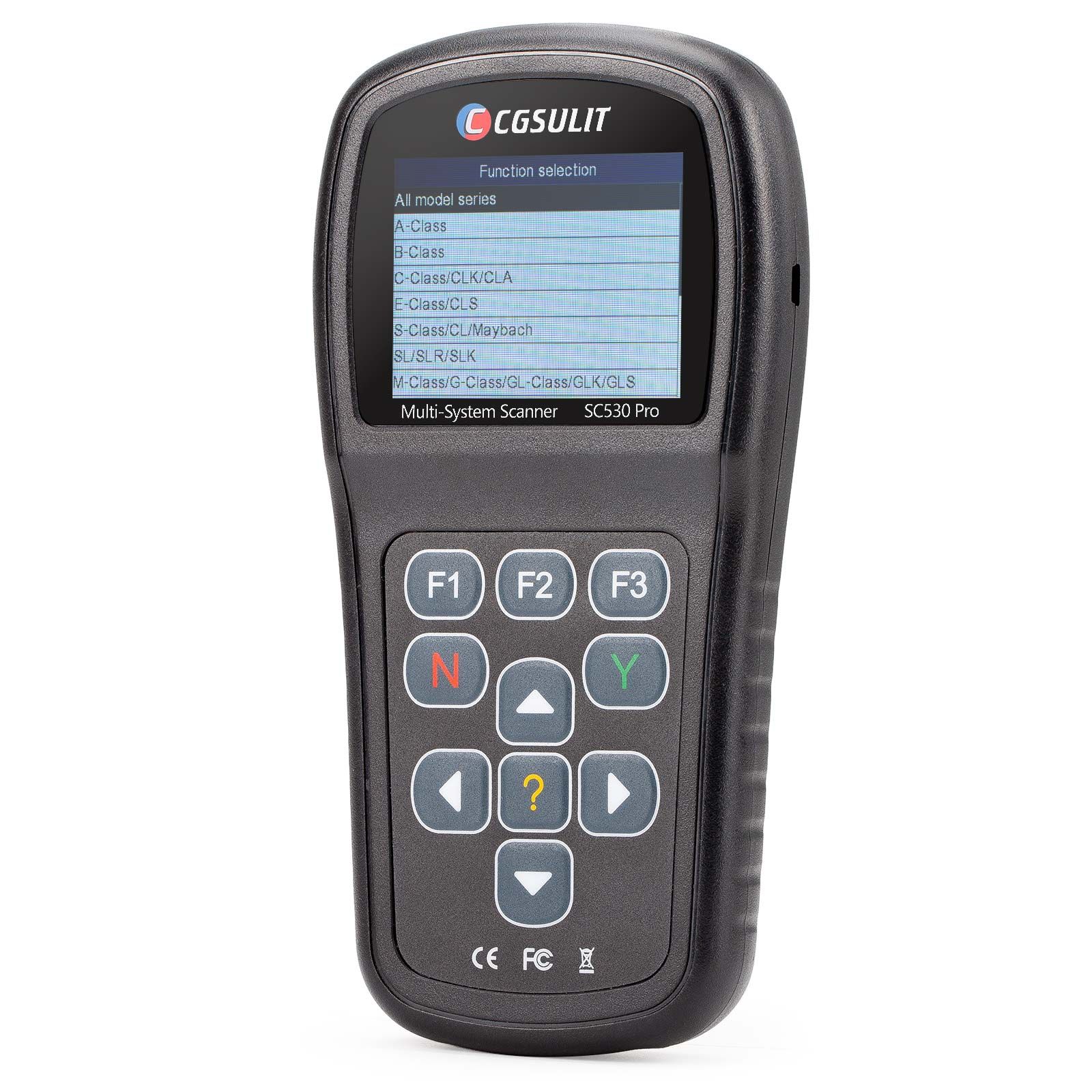 2025 CGSULIT SC530 Pro pour BENZ outil de balayage bidirectionnel du scanner OBD2 de diagnostic du système complet