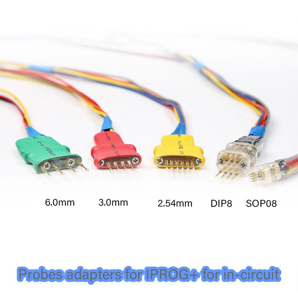 Adaptateur de sonde bon marché pour iprog +, pour circuit ECU, fonctionne avec les programmeurs iprog + et xprog
