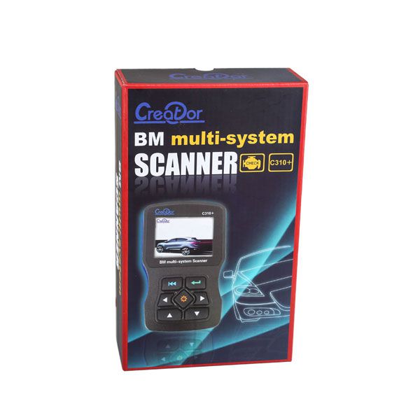 Creator c310 + code scanner for BMW / mini Multi - system Scanning Tool V8.0 Online Update