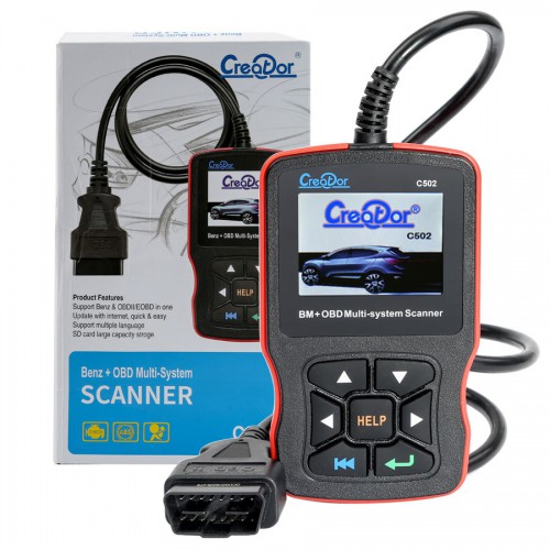 Créateur C502 BENZ & OBDII/EOBD Scanner multi-système