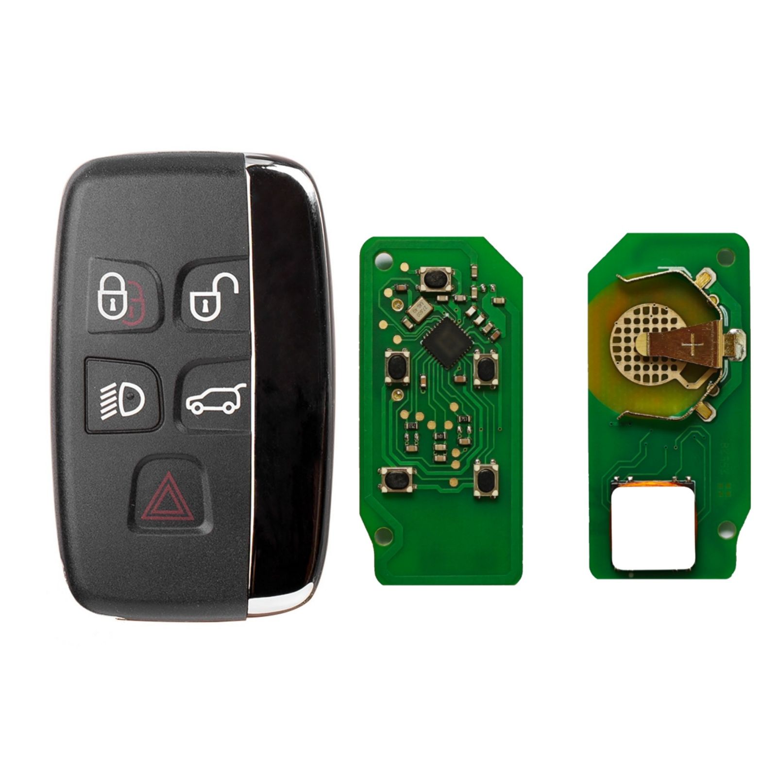 EONEBOSS JLR Key PCB avec Key Shell pour Jaguar Land Rover 2015-2018 Fréquence: 315MHz / 433MHz