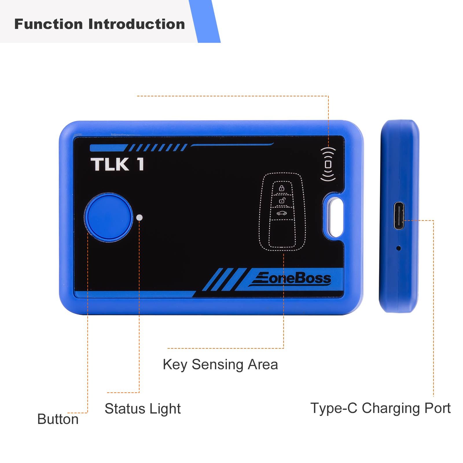 EONEBOSS TLK1 Déverrouilleur de Clés Plus GODIAG IM001 Outil de Réutilisation pour Toyota et Lexus – Prise en Charge des Clés 8A-AA, BA, B9, B8 und 4A-AA, BA