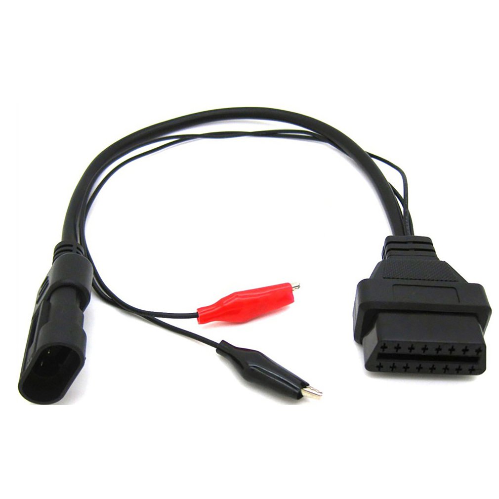 3 épingles à 16 épingles câble de diagnostic du connecteur d'adaptateur OBD2 pour Fiat Alfa Lancia câble de connecteur d'adaptateur OBD2 durable de haute qualité