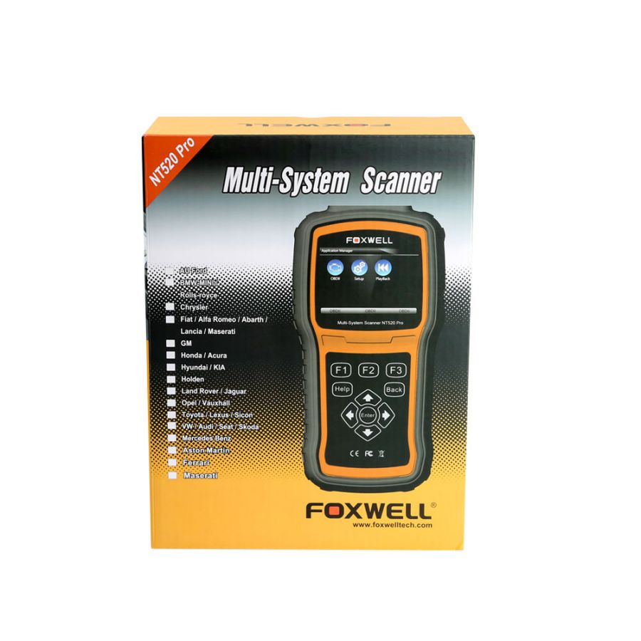 Fxwell nt520 pro Multi - system scanner add Benz Firmware Update