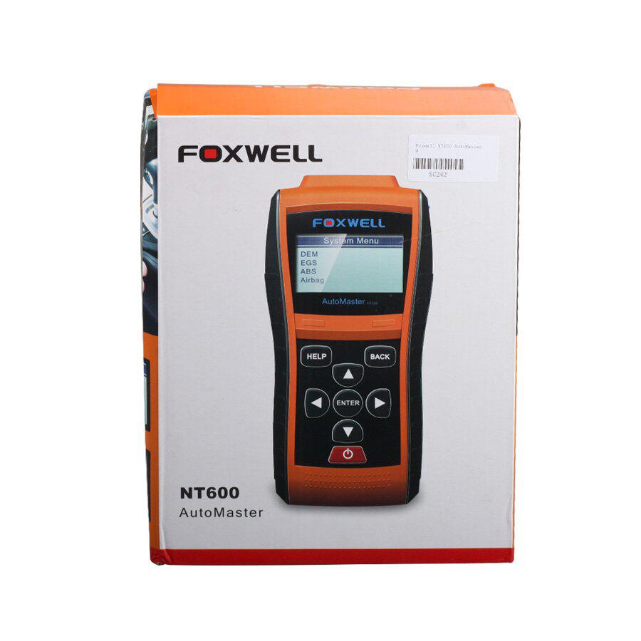 Foxwell nt600 Engine airbag ABS SRS Reset scanner Tool automobile