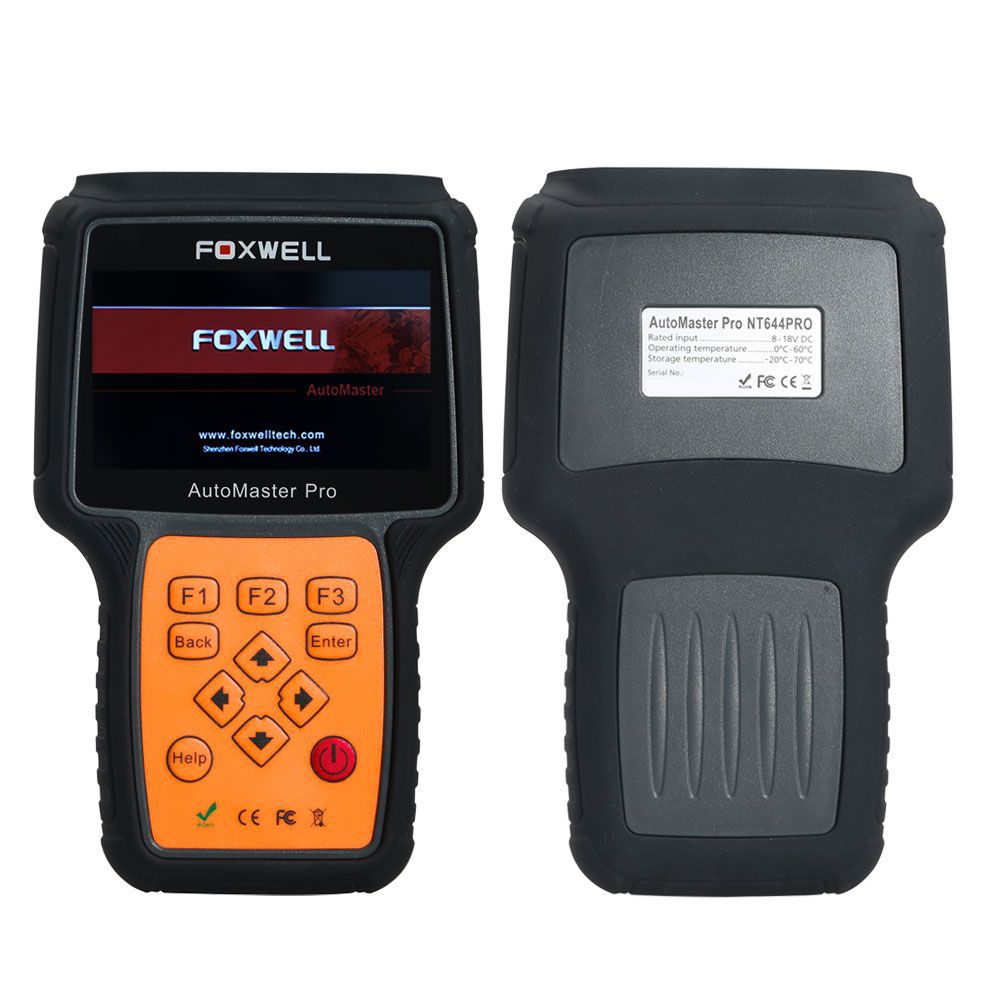 FOXWELL NT644 PRO système complet OBD2 lecteur de code ABS SRS DPF EPB huile réinitialiser professionnel ODB2 OBD2 outil de diagnostic de voiture automatique