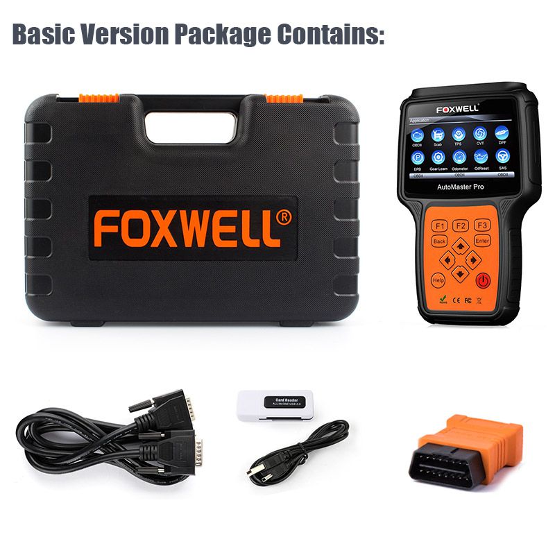 FOXWELL NT644 PRO système complet OBD2 lecteur de code ABS SRS DPF EPB huile réinitialiser professionnel ODB2 OBD2 outil de diagnostic de voiture automatique