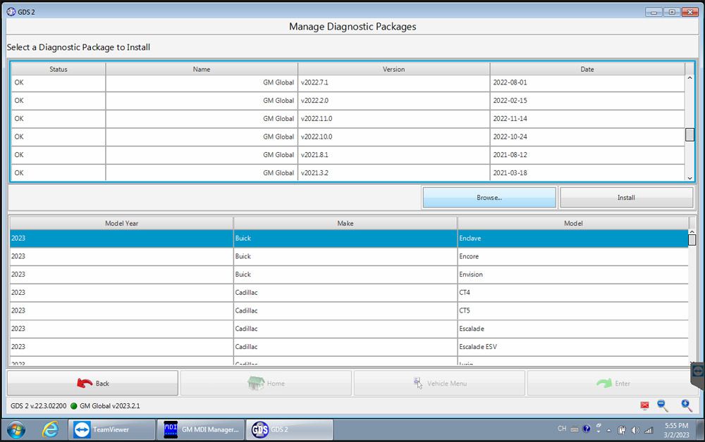 V2024.3 GM MDI GDS2 GM MDI GDS Tech 2 gagne logiciel Sata HDD pour Vauxhall Opel/Buick et Chevrolet