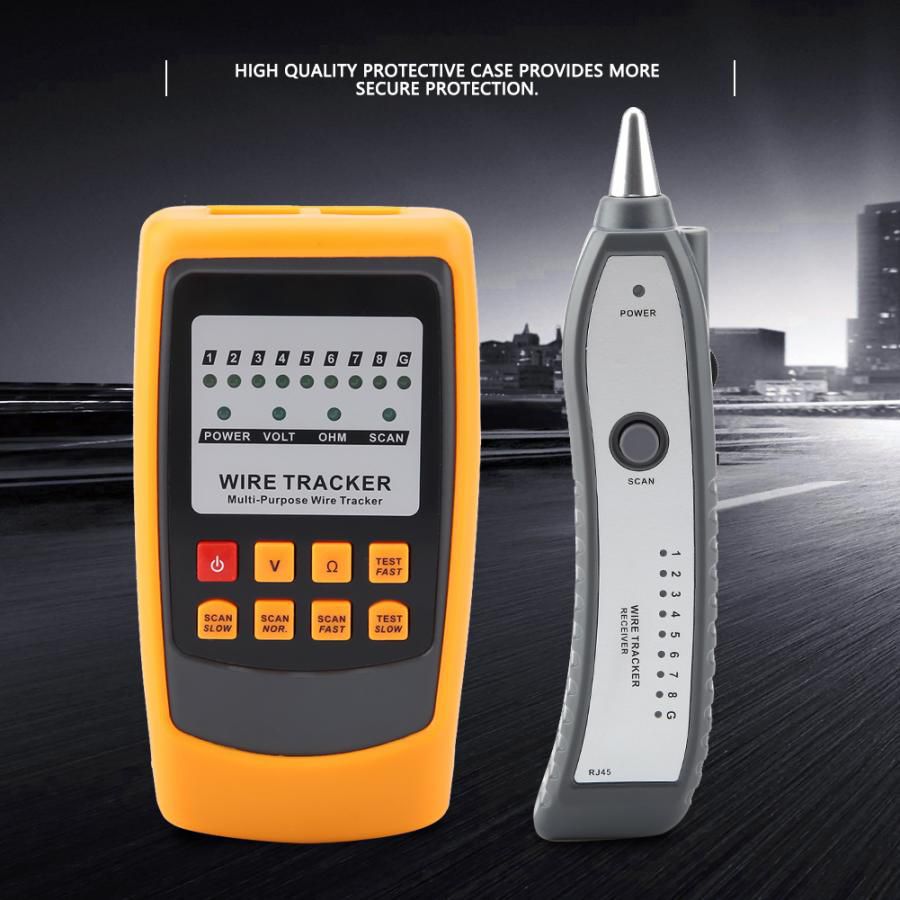Gm60 Wire Tracker Cable break point Detector Handheld Rapid LAN Cable tester Breaker finder