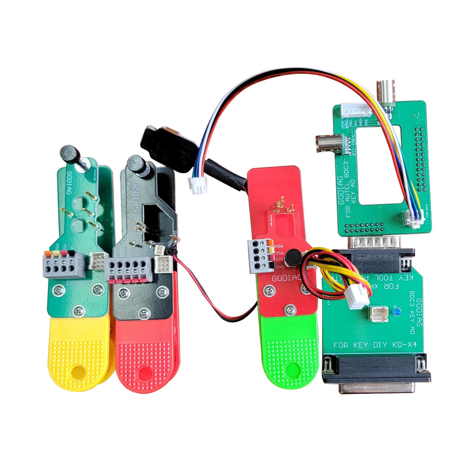 Kit d’adaptateur GODIAG BDC3 2026 – Compatible avec clés BDC03, BCP U et BDC3 LCD pour appareils XHORSE, AUTEL, KEYDIY, KYDZ