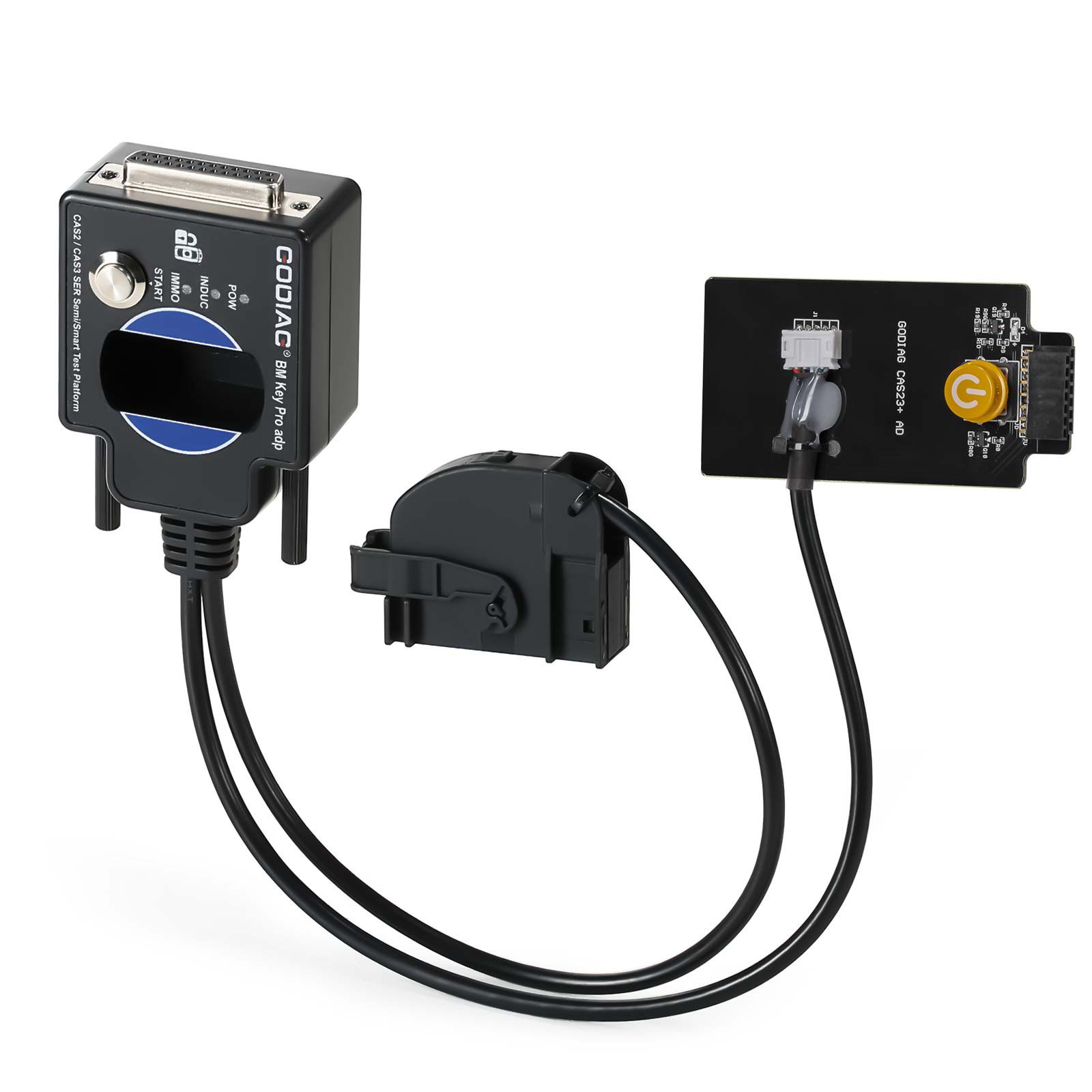 2024 GODIAG CAS2 CAS3 SER Plateforme d'essai semi-intelligente détecter CAS et clé Synchronisation sans soudure Correspondance de données CAS Lire, écrire et programmer