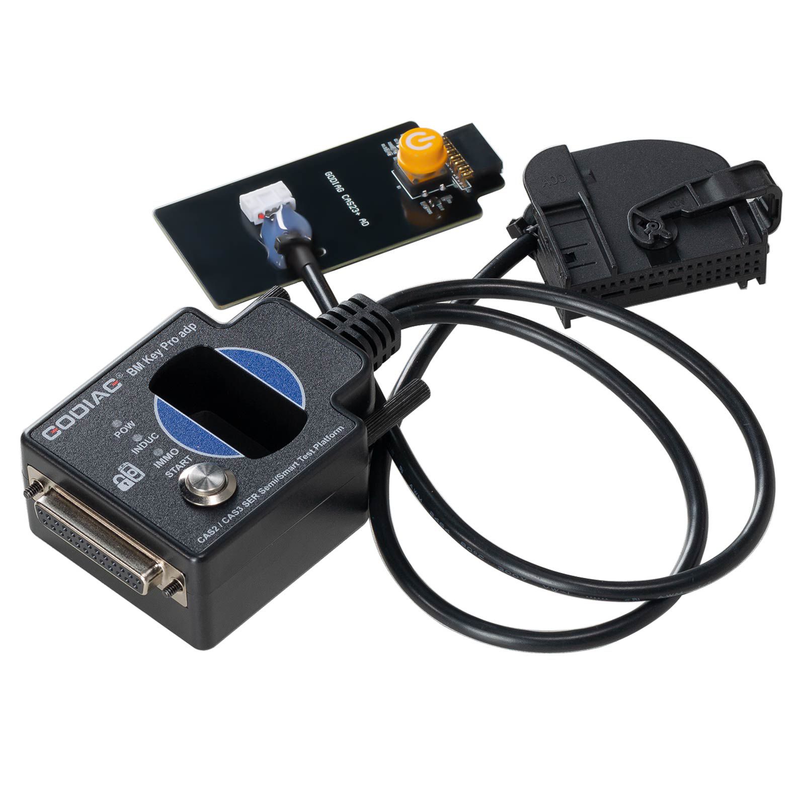 2024 GODIAG CAS2 CAS3 SER Plateforme d'essai semi-intelligente détecter CAS et clé Synchronisation sans soudure Correspondance de données CAS Lire, écrire et programmer