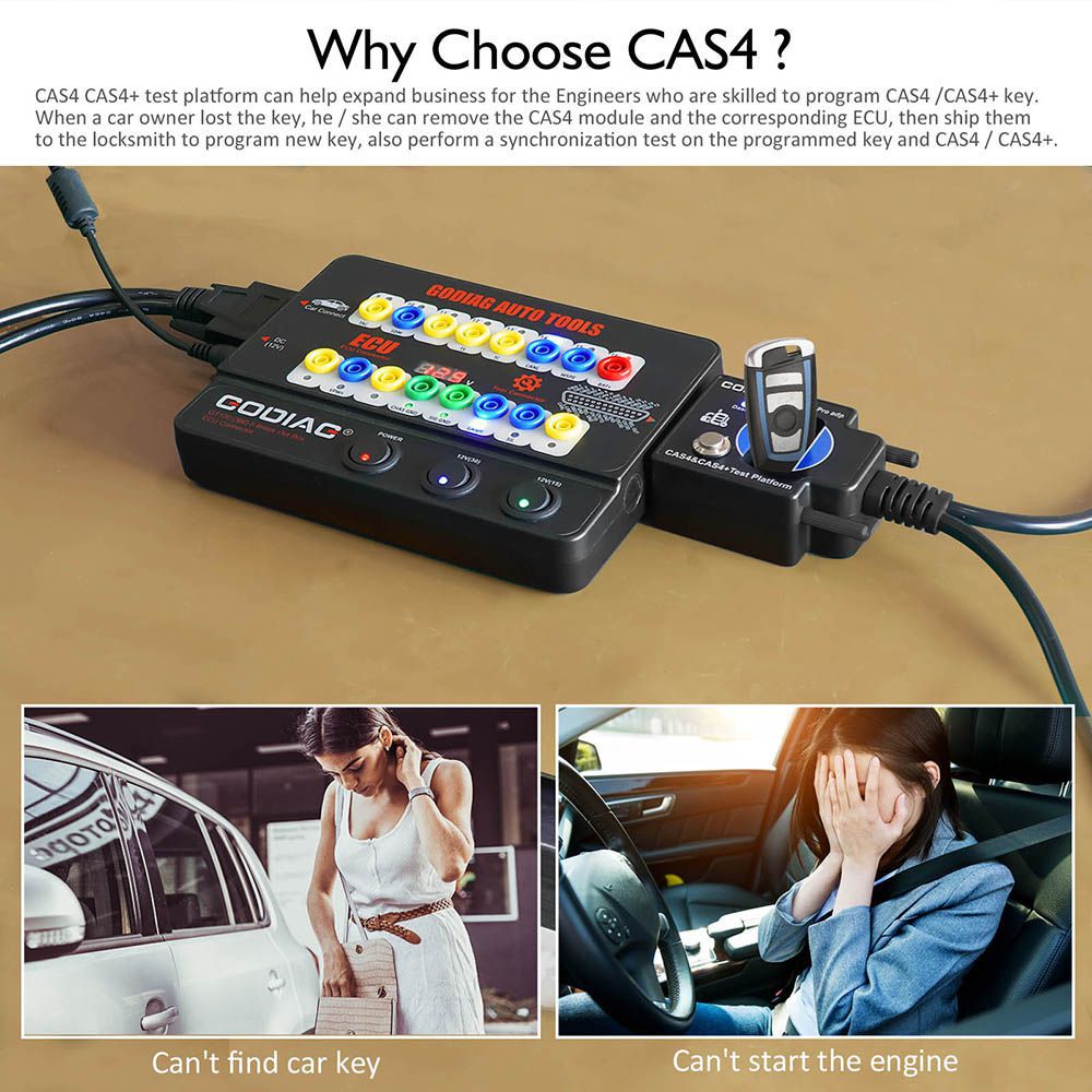 Goldiag BMW cas4 & cas4 + test platform