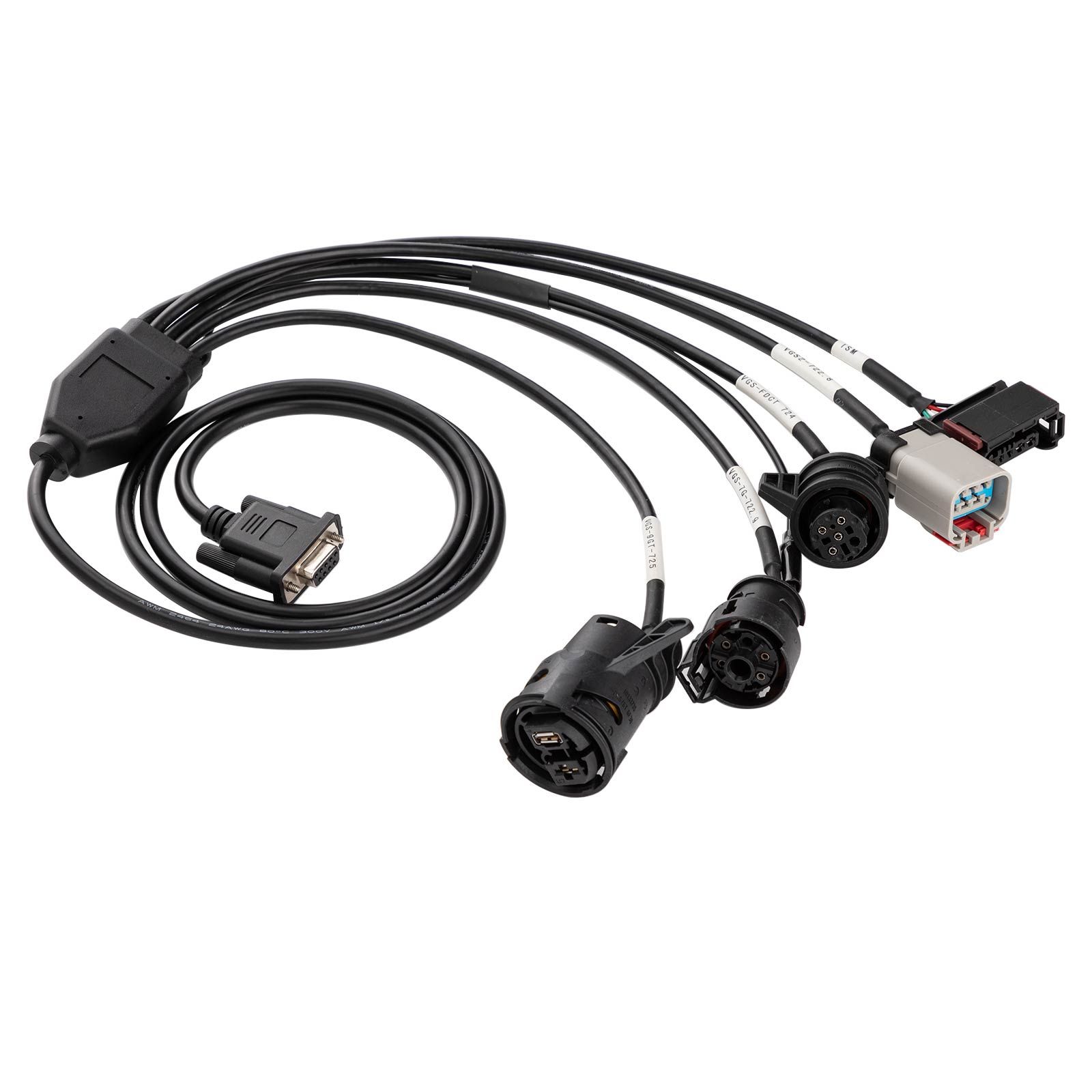 2025 GODIAG Boîte de vitesses ISM Cable 5-en-1 Set pour Mercedes Benz VGS-FDCT 724/ VGS2-722.8/ VGS-7Gtronic-722.9/ VGS-9GT-725/ ISM