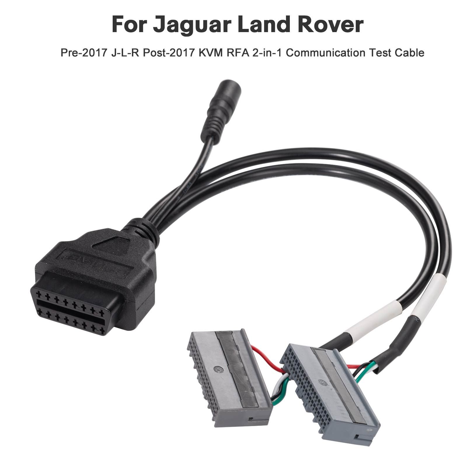 2025 GODIAG Jaguar Land Rover Pre-2017 J-L-R Post-2017 KVM RFA 2-en-1 Câble de test de communication