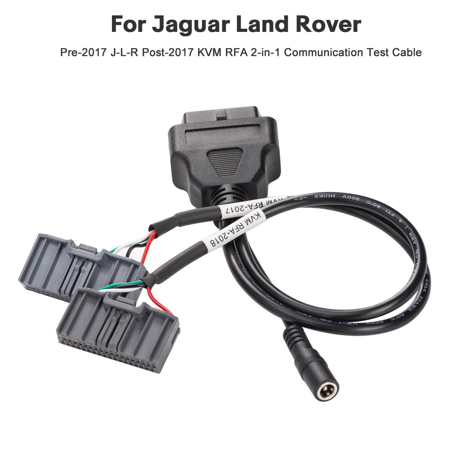 2025 GODIAG Jaguar Land Rover Pre-2017 J-L-R Post-2017 KVM RFA 2-en-1 Câble de test de communication