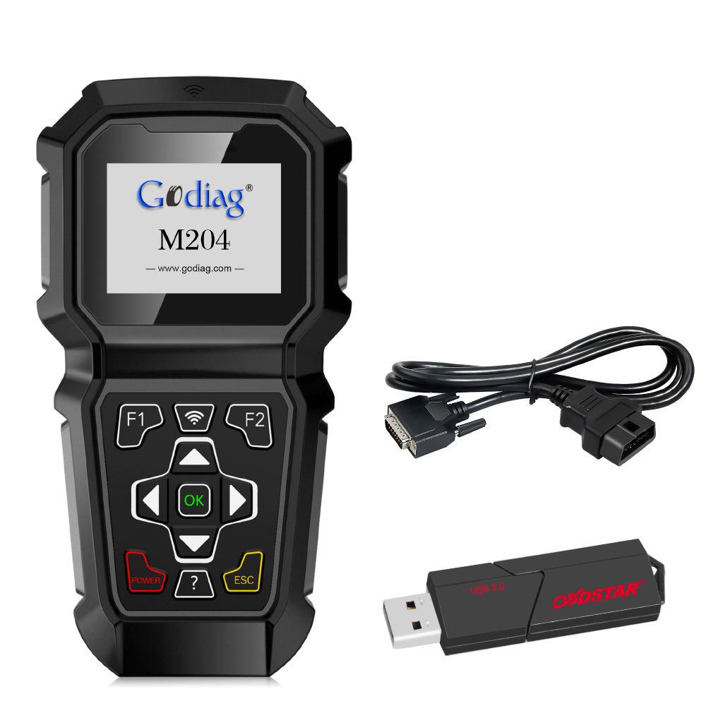 Godiag m204 Modern Handheld OBDII odometer Adjustment Professional Tool booking