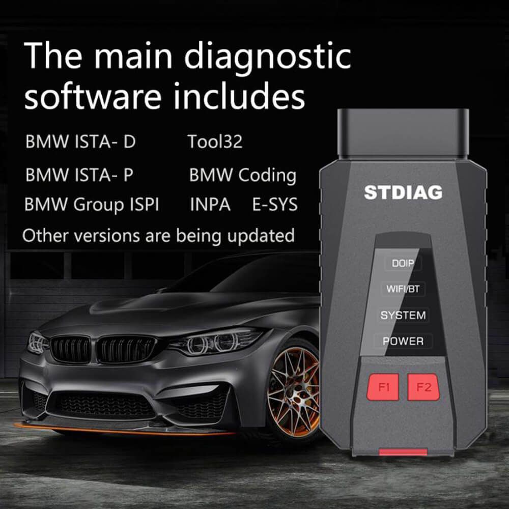 Godiag V600 - BM BMW Diagnostic and Programming tool with v2021.3 logiciel ISTA - d 4.28.20 ISTA - P 3.68.0.0008 500 go disque dur