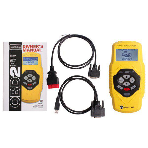 High - end diagnostic Scanning Tool obdi Automatic scanner t79 (Yellow Multilingual Update)