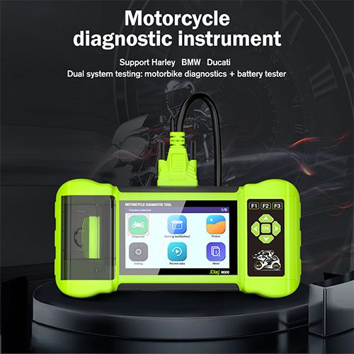 Scanner de diagnostic de moto portatif JDiag M300 pour Harley BMW Ducati AEON APRILIA BENELLI HONDA KAWASAKI KTM KYMCO PIAGGIO PGO SUZUKI SYM etc.