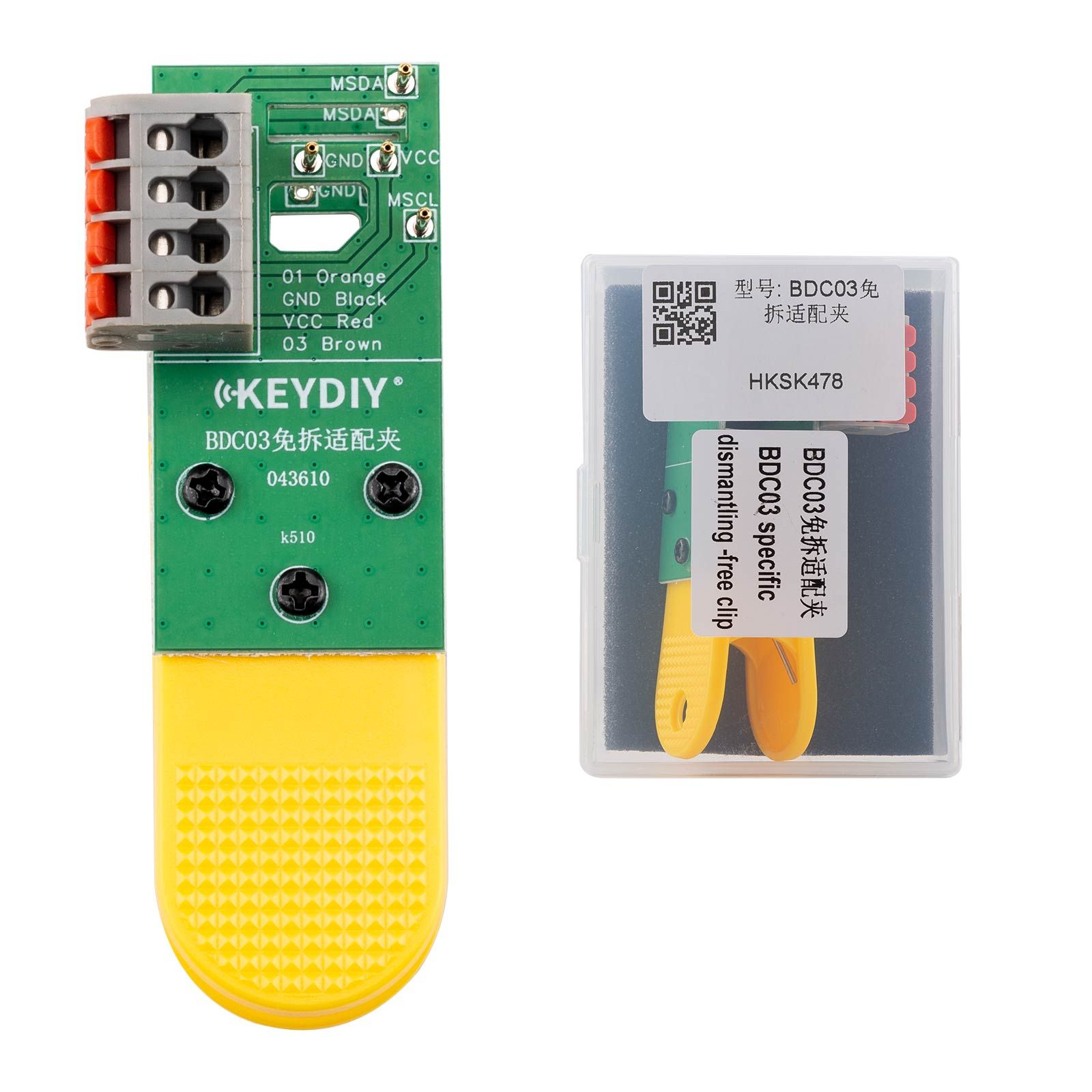 2025 Nouveau KEYDIY BDC03 Travail à pinces sans démontage spécifique avec KD-X4 / KD Max