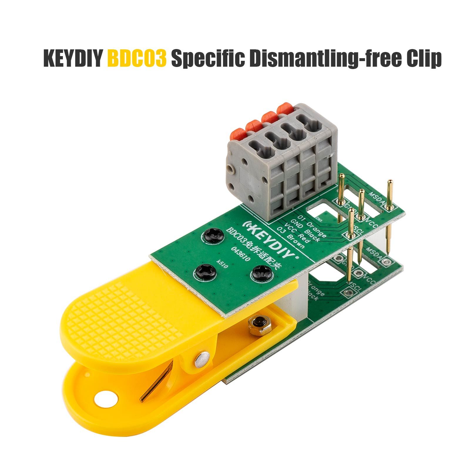 2025 Nouveau KEYDIY BDC03 Travail à pinces sans démontage spécifique avec KD-X4 / KD Max