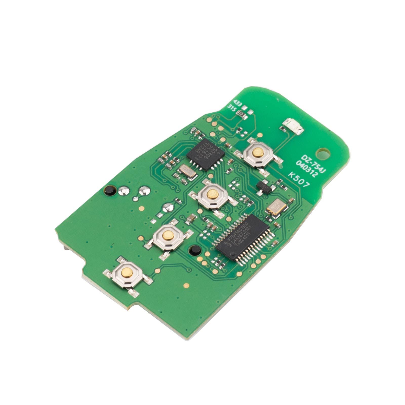 La carte KEYDIY DZ-754J prend en charge 315 MHz et 433 MHz