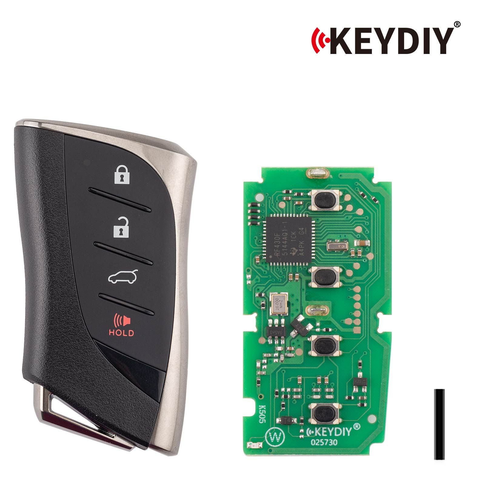 KEYDIY KD TB42-4 Universal Smart Remote Key 3 + 1 Boutons pour Lexus Type 5pcs / lot