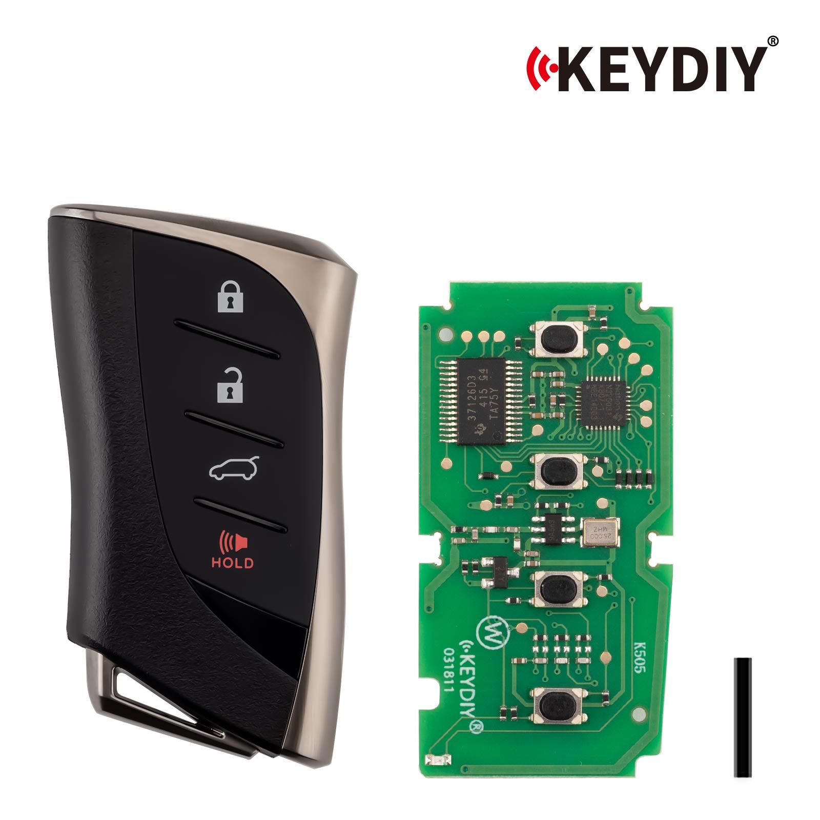 KEYDIY KD TDB42-4 Universal Smart Remote Key 3 + 1 Boutons pour Lexus Type 5pcs / lot