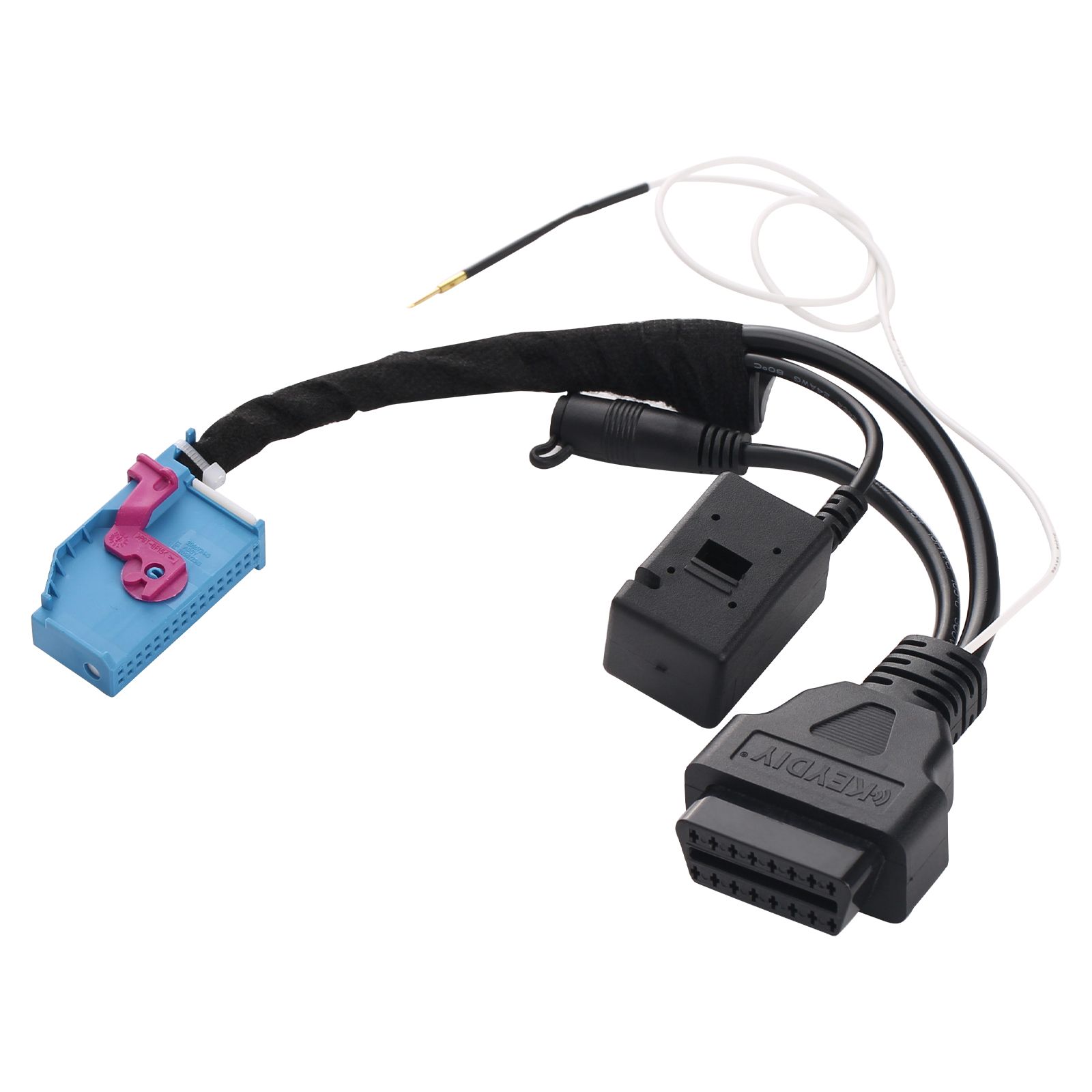 KEYDIY KD-VWO1 Cable Fix Kilométrage Flashing pour le tableau de bord de Volkswagen 4ème et 4ème génération