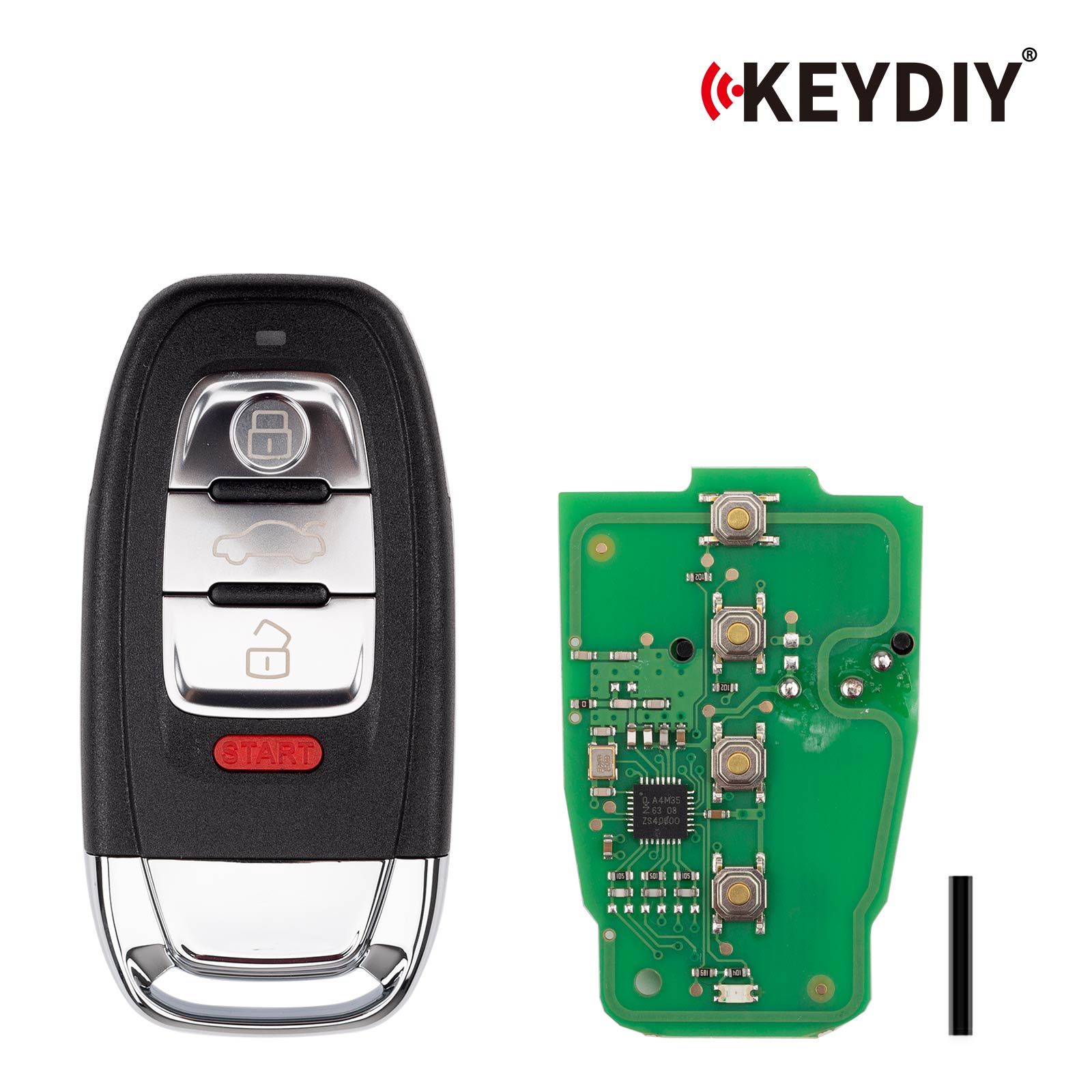 KEYDIY KD ZB01-4 Smart Remote Key pour Audi Type 5pcs/lot