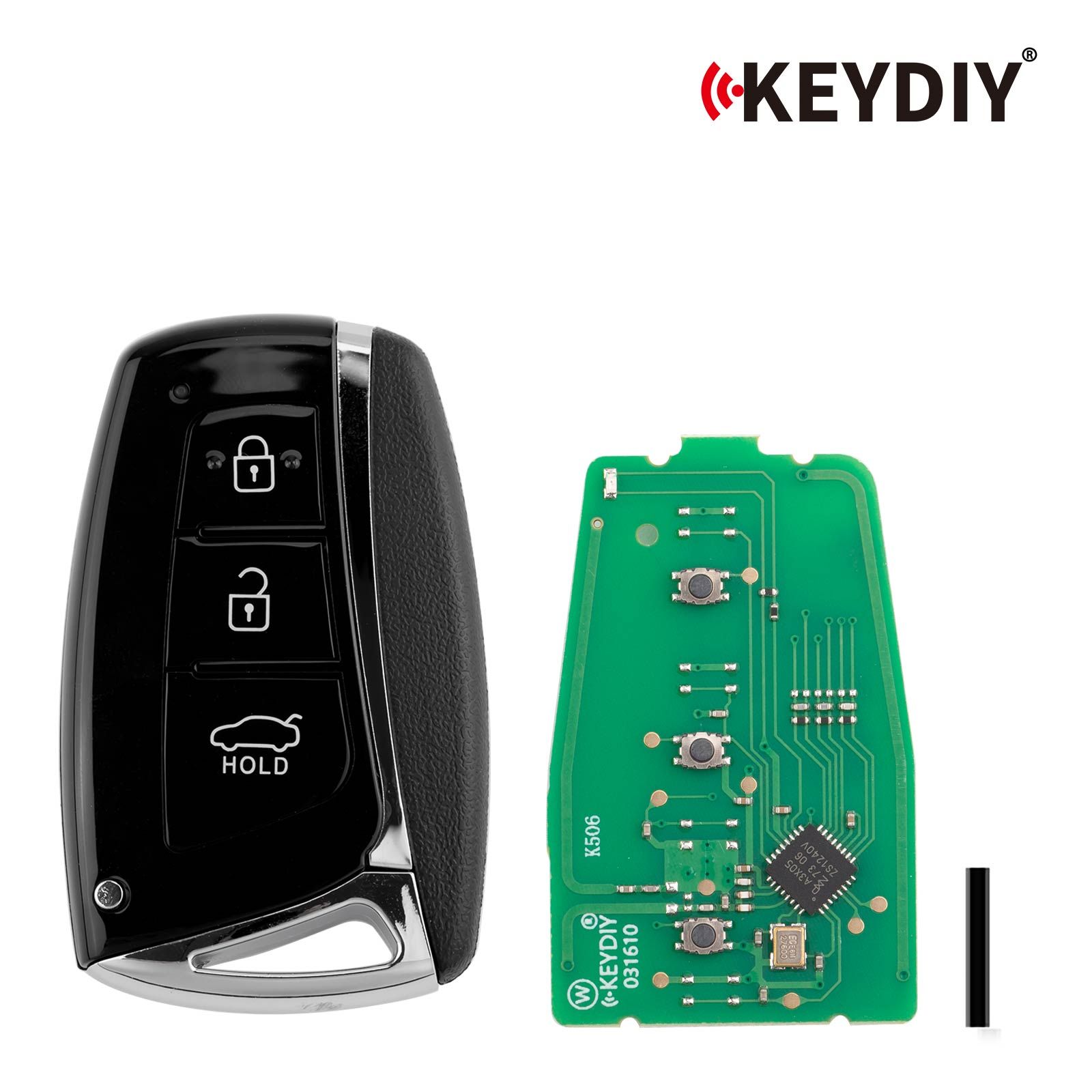 KEYDIY KD ZB39-3 clé à distance intelligente universelle 3 boutons pour Hyundai Type 5pcs / lot