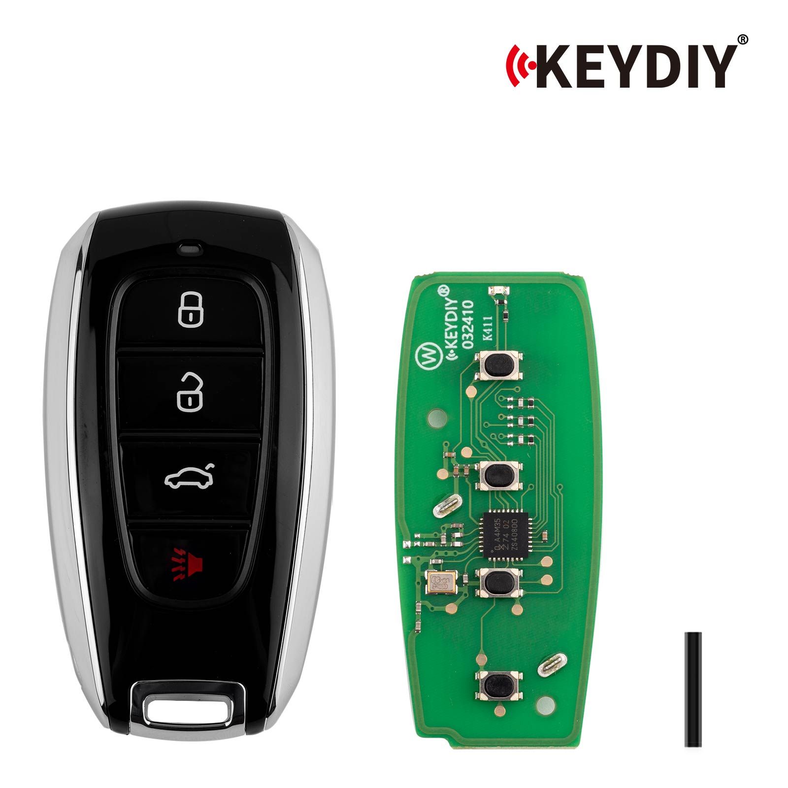 KEYDIY KD ZB41-4 Universal Smart Remote Key 3 + 1 Boutons pour Subaru Type 5pcs / lot