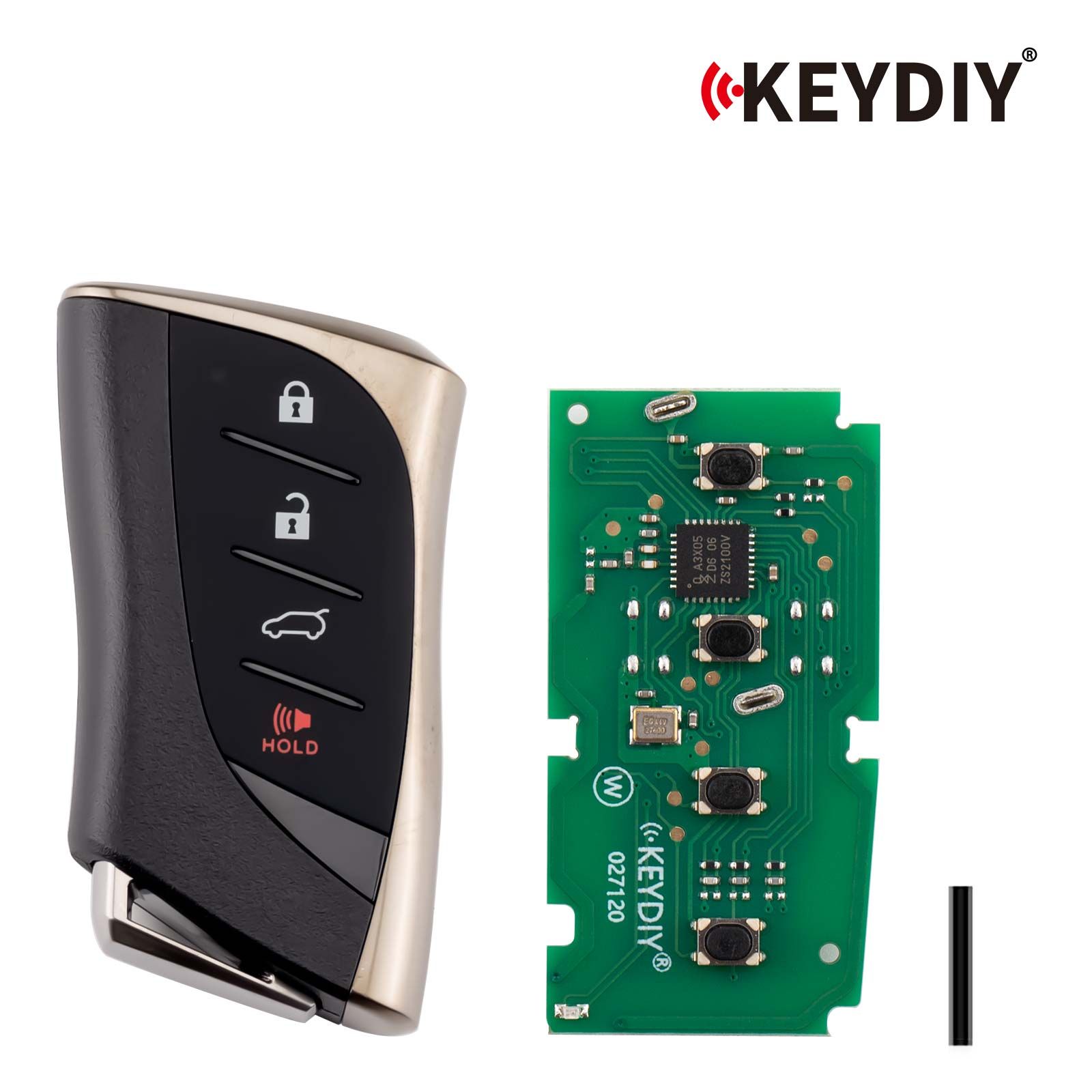 KEYDIY KD ZB42-4 Universal Smart Remote Key 3 + 1 Boutons pour Lexus Type 5pcs / lot