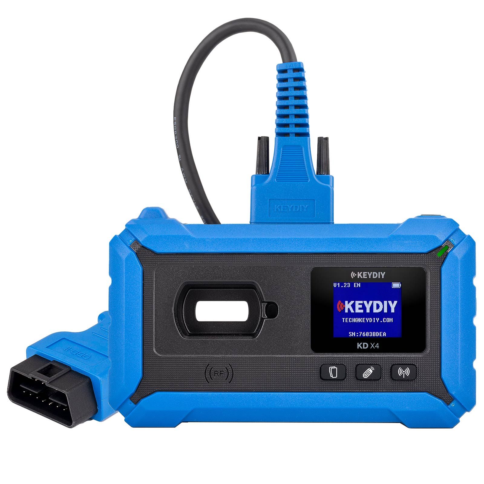 KEYDIY KD-X4 KDX4 5-en-1 Key Programmer combine KD Max, KD Mate et KD Mini Prog pour la reconnaissance de clés / génération / copie / programmation / correspondance etc.
