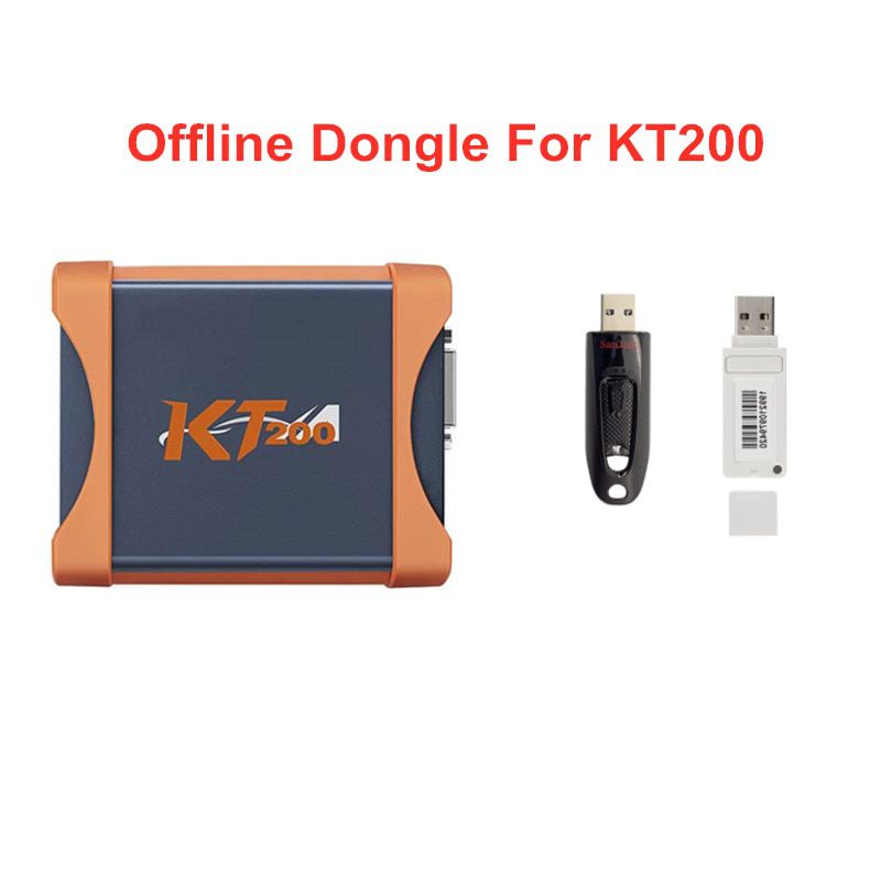 Kt200 station de travail hors ligne offline Software Dog pour programmeur kt200 full Ecu