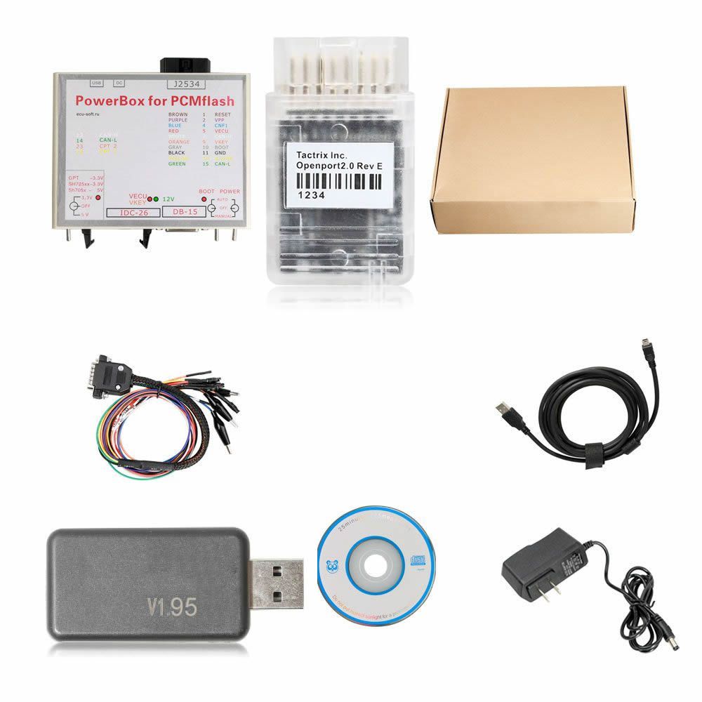 Ktmflash pcmflash ECU Programmer and Transmission Power Upgrade Tool support V - a - g dq200 dq250 Infineon Bosch and 271 msv80 msv90 with dialink j2534 cable