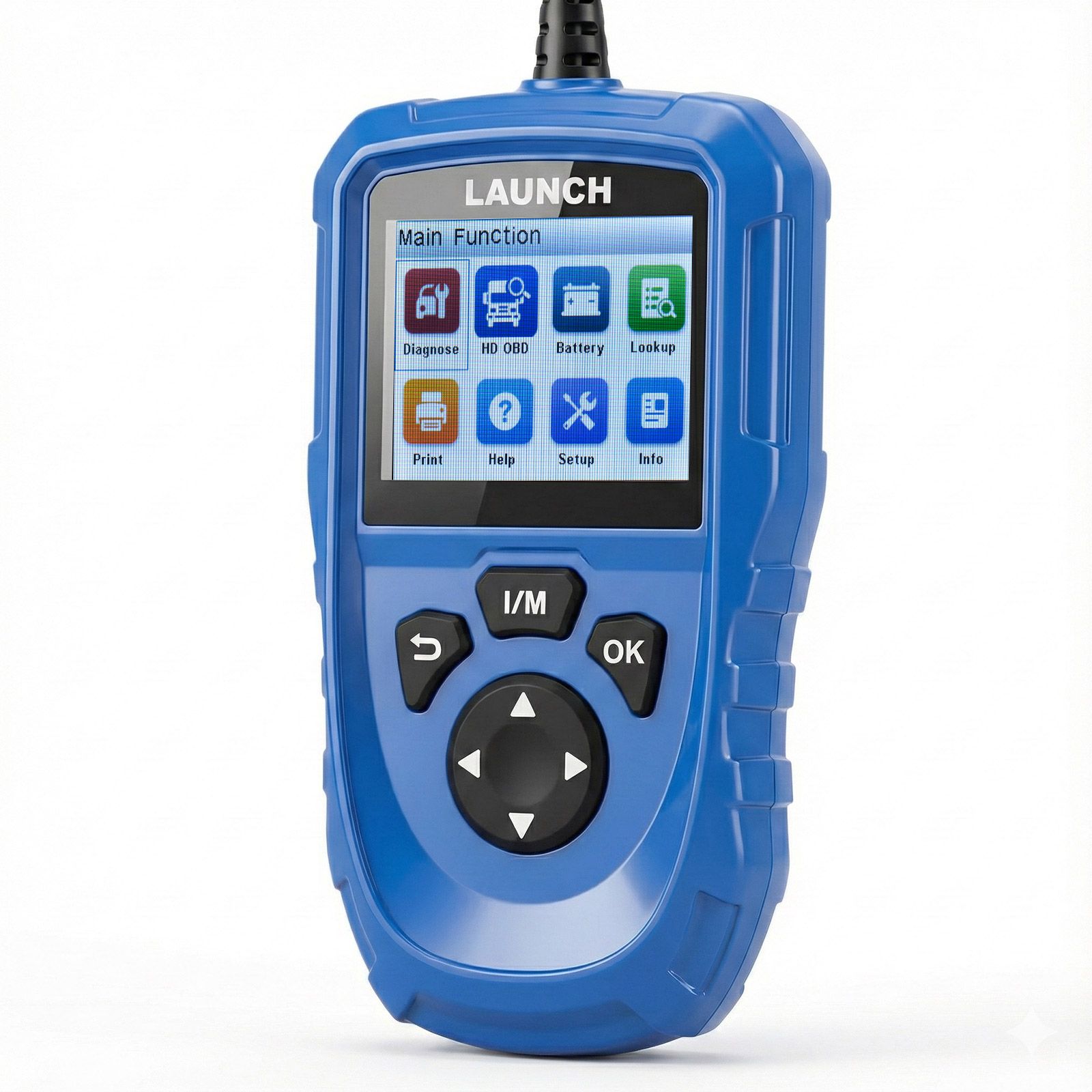 LAUNCH CR HD V2 Commercial Vehicle E-commerce Standard Configuration Supports HD OBD & EOBD  Fast Fault Code Reading/Clearing, Battery Check