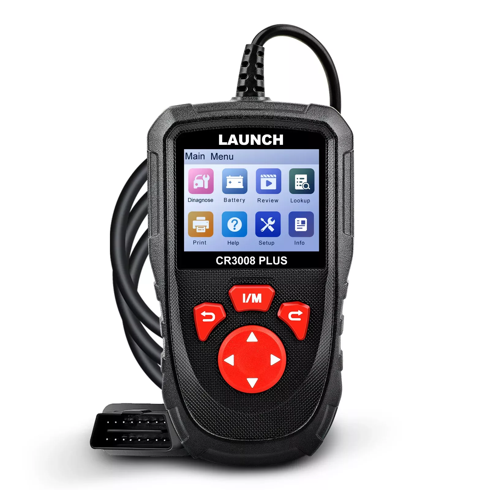 LAUNCH CR3008 Plus outil de diagnostic de scanner OBD2 Lecteur de code de mise à jour à vie Vérifiez le code du moteur OBDII outil de numérisation de voiture