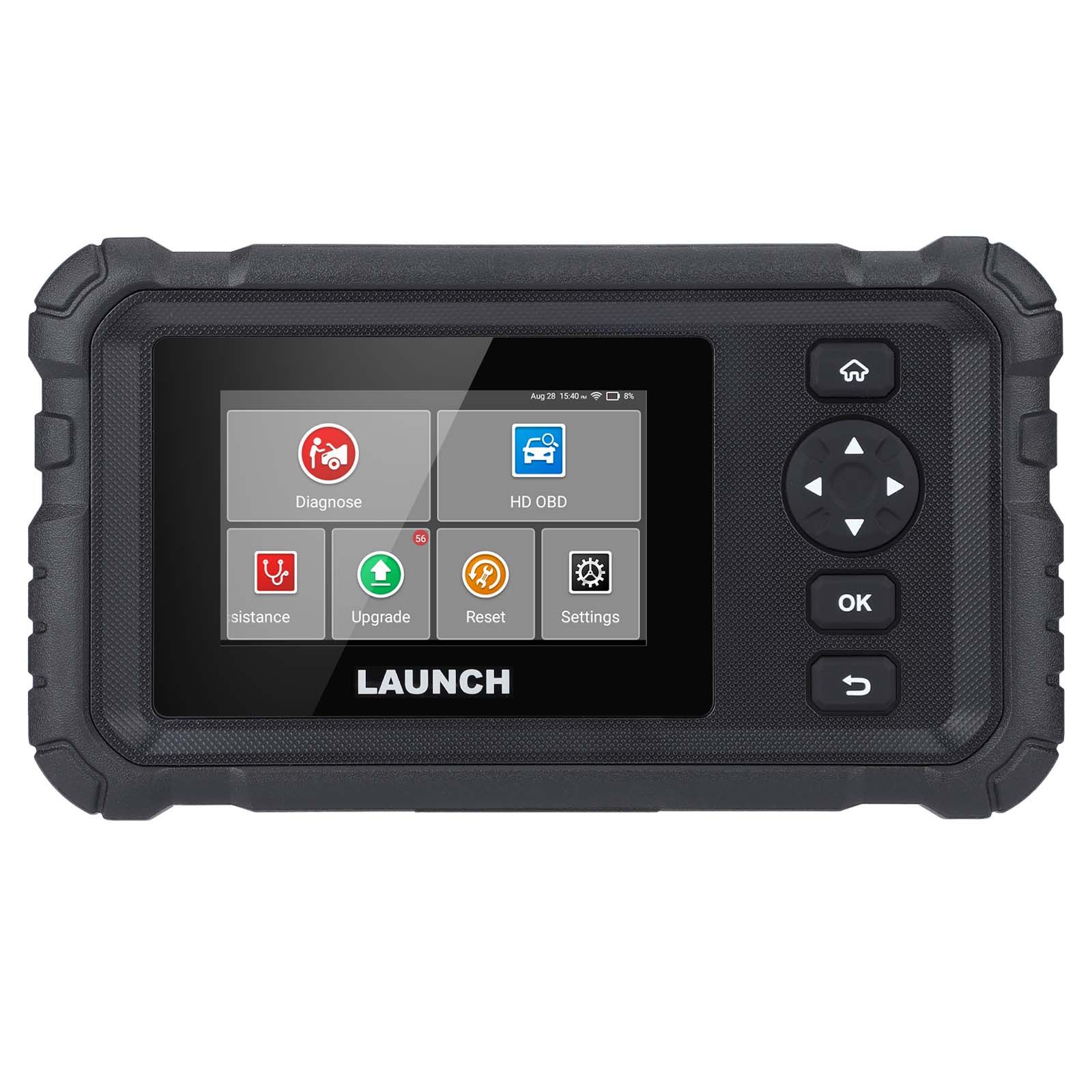 Lancer CRP129 HD scanner de camion lourd avec 7 fonctions de réinitialisation OE-niveau système complet de diagnostic de régénération DPF et ajustement limité de vitesse