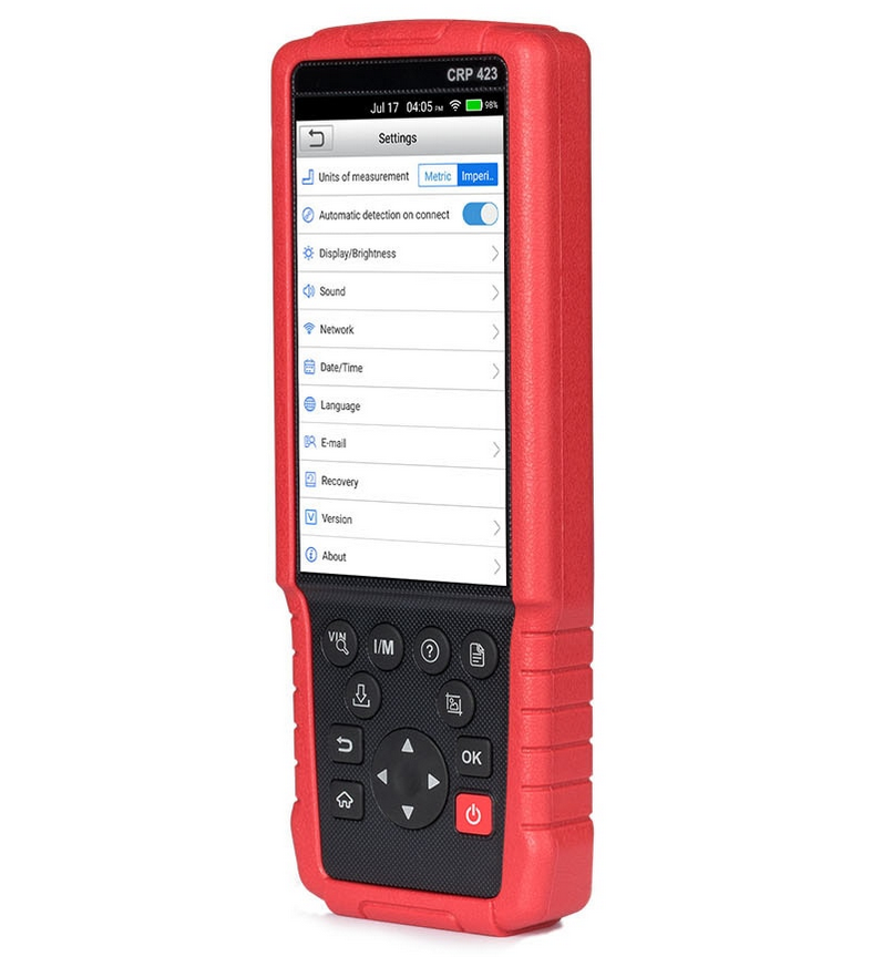 Lancement CRP423 outil de diagnostic automatique OBD2 support du lecteur de code ENG ABS SRS à la version mise à jour de test de CRP123