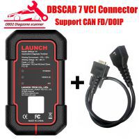 100% nouveau lancement du connecteur Bluetooth dbscar VII dbscar 7 prend en charge le travail canfd doip, annonce x431 V like Golo dbscar 5