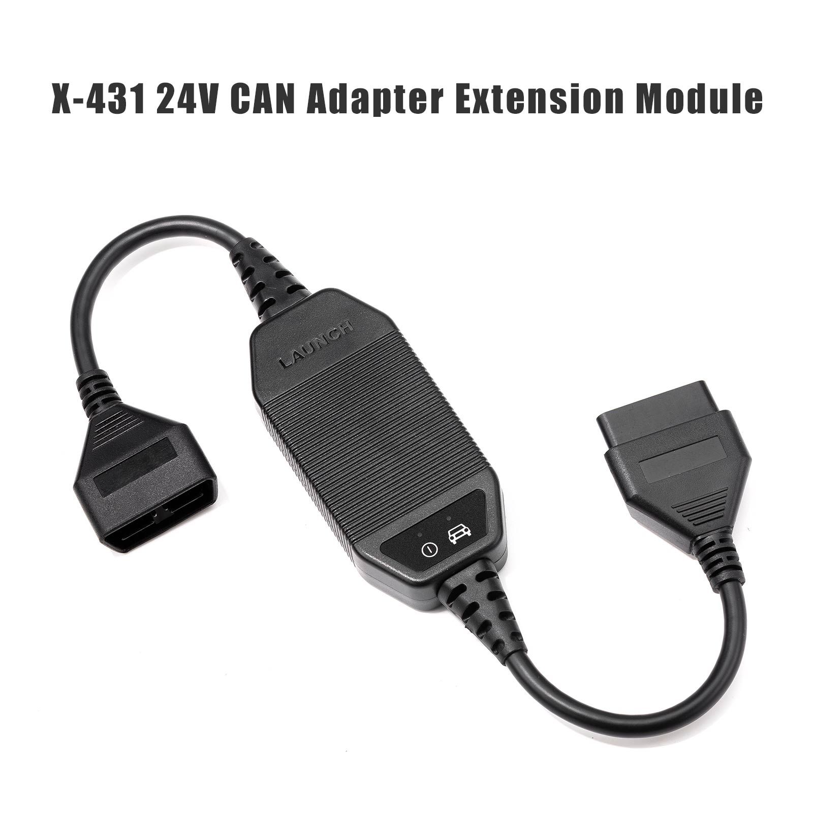 LAUNCH X-431 Module d'extension d'adaptateur CAN 24V