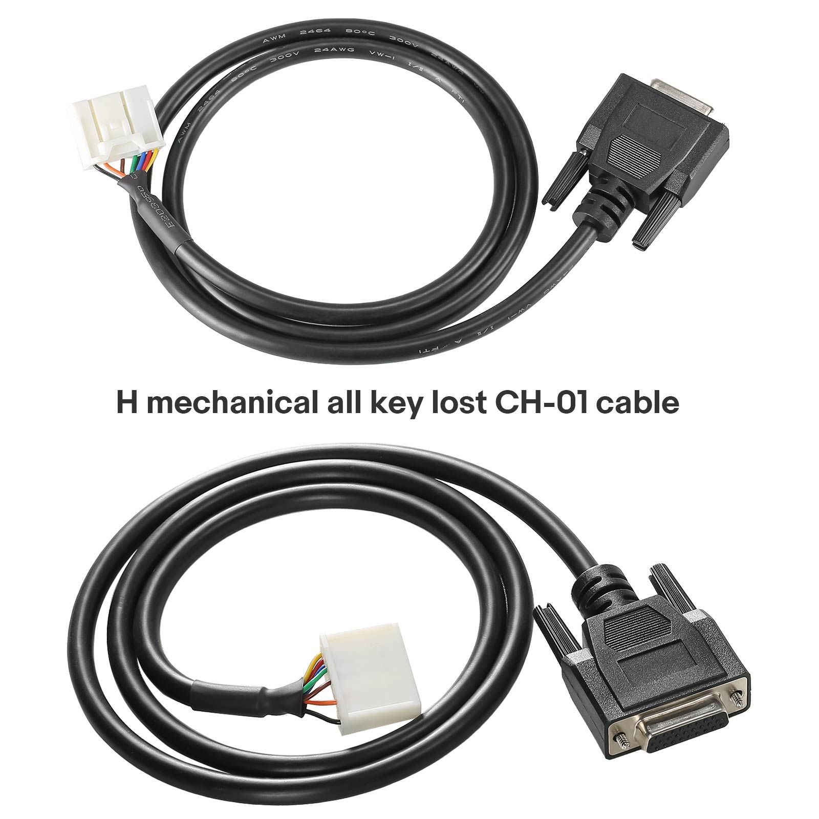 Lancement X431 Toyota CH-01 H Non-Smart Key CH-02 24-PIN et CH-03 27-PIN Adaptateurs pour IMMO ELITE / IMMO PLUS