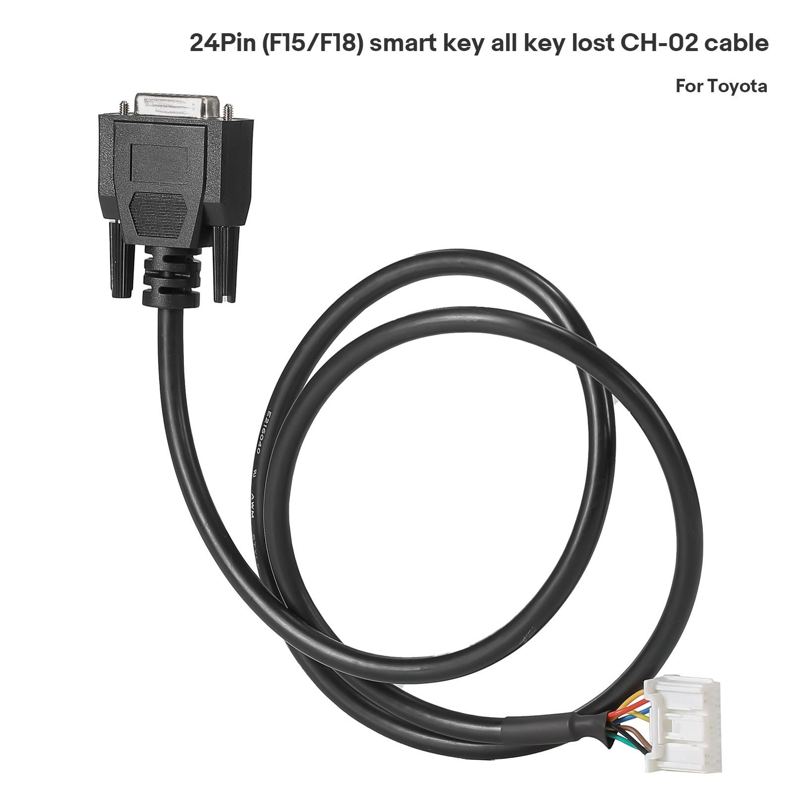 Lancement X431 Toyota CH-01 H Non-Smart Key CH-02 24-PIN et CH-03 27-PIN Adaptateurs pour IMMO ELITE / IMMO PLUS
